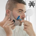 Moule à Barbe avec Peignes pour Rasage Beard Template