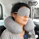 Coussin Cervical et Masque de Voyage Adventure Goods