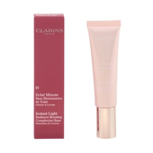 Clarins - ECLAT MINUTE base illuminatrice de teint 01-rose 30 ml