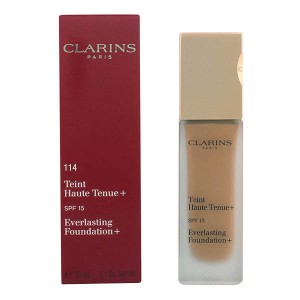 Clarins - TEINT HAUTE TENUE + SPF15 114-cappucino 30 ml