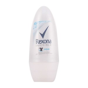 Désodorisant Roll-On Invisible Aqua Rexona (50 ml)