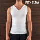 Maillots de Corps Intérieurs Réducteurs pour Homme Fit X Slim (paquet de 2)