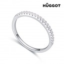 Bague en Argent Massif 925 et Zirconites Strand Hûggot