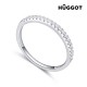 Bague en Argent Massif 925 et Zirconites Strand Hûggot