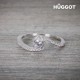 Bague en Argent Massif 925 et Zirconites Marilyn Hûggot