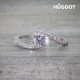 Bague en Argent Massif 925 et Zirconites Marilyn Hûggot