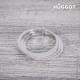 Bague en Argent Massif 925 et Zirconites Three Hûggot