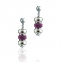 Boucles d'oreilles Femme Time Force TS5137PX