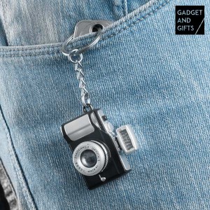 Porte-clés Appareil Photo con LED et Son Gadget and Gifts