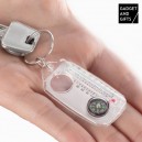 Porte-clés Boussole, Loupe et Thermomètre Gadget and Gifts