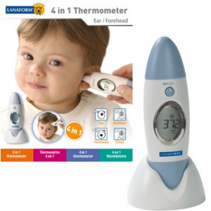 THERMOMETRE AURICULAIRE ET FRONTAL 4 EN 1 - shoppingvip - enfant et  puericulture - espace maison