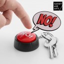 Porte-clés Bouton avec Son NON ! Gadget and Gifts