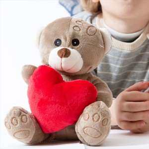 Petit Ours en Peluche avec Coeur Romantic Items