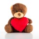 Petit Ours en Peluche avec Coeur