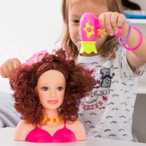 Poupée à Coiffer avec Accessoires