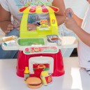 Jeu de fast food avec accessoires