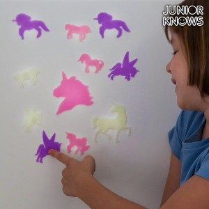 Licornes Fluorescentes Junior Knows (14 pièces)