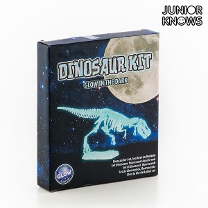 Puzzle 3D Fluorescent Squelette de Dinosaure Junior Knows