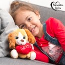 Chiot en Peluche avec Coeur Love Romantic Items