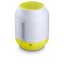 Haut-parleur portable Bluetooth Philips BT50L/00 2W Gris Citron