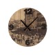 Horloge Murale Villes Vintage Coconut