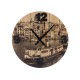 Horloge Murale Villes Vintage Coconut