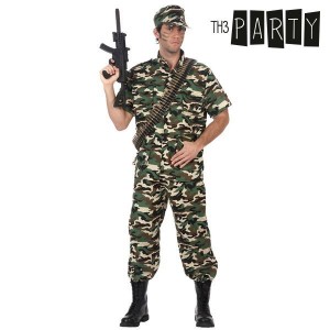 Déguisement pour Adultes Th3 Party Soldat camouflage