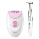 Épilateur électrique Braun 222640 900W Blanc Violet