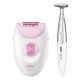 Épilateur électrique Braun 222640 900W Blanc Violet