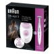 Épilateur électrique Braun 222640 900W Blanc Violet