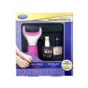 Râpe Électrique Scholl Velvet Smooth Diamond Crystals et 2 Vernis à Ongles Astor en Cadeau