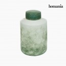 Potiche Grès Vert (20 x 20 x 32,5 cm) by Homania