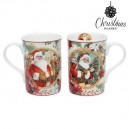 Lot de tasses Christmas Planet 4247 (2 pcs) Noël Père noël