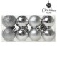 Boules de Noël Christmas Planet 6868 4 cm (16 uds) Argenté