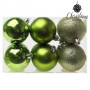 Boules de Noël Christmas Planet 8213 6 cm (12 uds) Vert