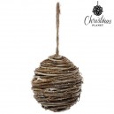 Boule de Noël Christmas Planet 3949 Bois Marron