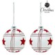 Boules de Noël Christmas Planet 8656 8 cm (2 uds)