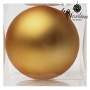 Boule de Noël Christmas Planet 8859 15 cm Verre Doré