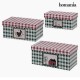 Boîte Décorative Homania 7772 (3 uds) Carton