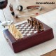 Ensemble d'Accessoires à Vin et Échecs InnovaGoods (37 Pièces)