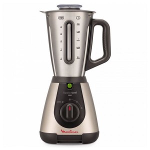 Bol mixeur Moulinex LM320A 2 L 550W Argent Métallique