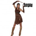 Déguisement pour Adultes Th3 Party 5119 Componentes:VESTIDO|BRAZALETE|TOCADO Indienne