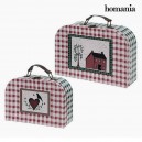 Set de valises Homania 7840 (2 uds) Carton