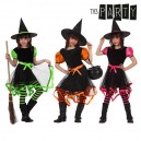 Déguisement pour Enfants Th3 Party Sorcière Multicouleur