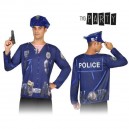 T-shirt pour adultes Th3 Party 7598 Policier