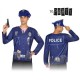 T-shirt pour adultes Th3 Party 7598 Policier