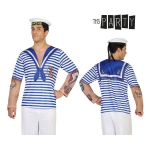 T-shirt pour adultes Th3 Party 7642 Marin