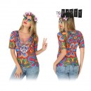 T-shirt pour adultes Th3 Party 8232 Hippie