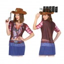 T-shirt pour adultes Th3 Party 8270 Cow-girl