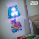 Autocollant Mural Licorne LED Junior Knows